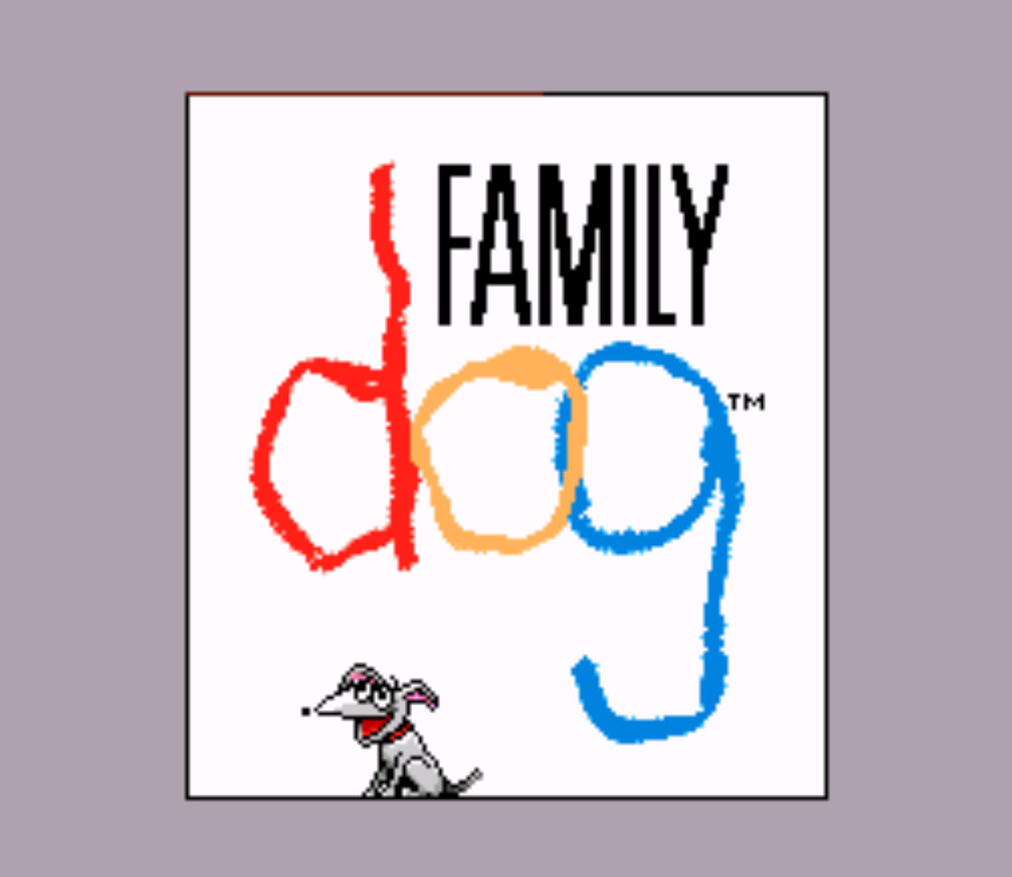 Family Dog Title Screen
